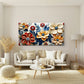 Footwear Fashion And Flowers Wall Art Canvas Office Home Room Framed 120x60cm