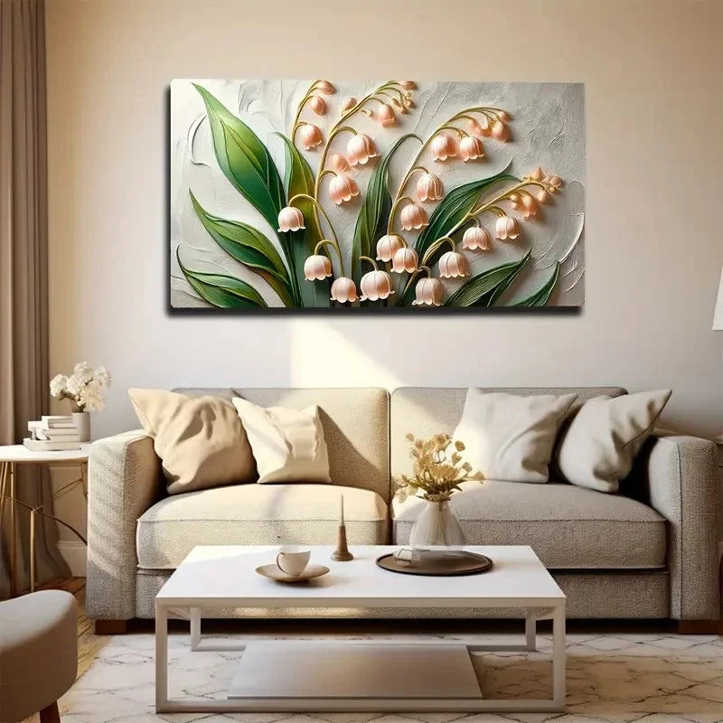 Simple Natural Solid Pattern Wall Art canvas office home room framed 120x60cm