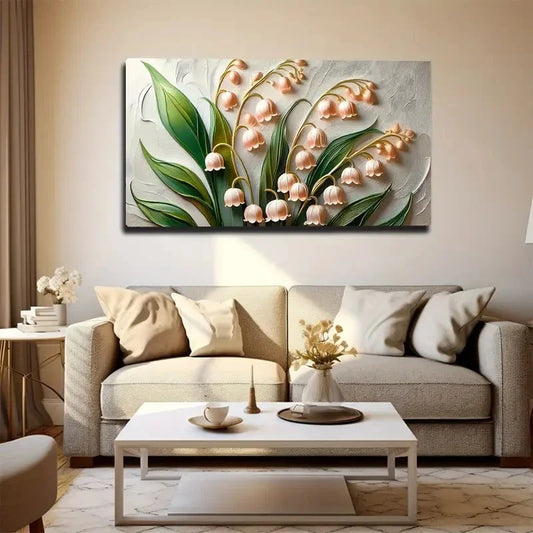 Simple Natural Solid Pattern Wall Art canvas office home room framed 120x60cm