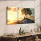 3pcs  Peaceful Sunset Scene  Wall Art Set Canvas Framed 40x60cm - High Quality Print 100% Australian Made Wall Canvas Ready to Hang