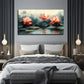 Beautiful For Lotus Flower Wall Art Canvas Office Home Room Framed 80x45cm