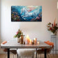 Majestic White Horse Underwater Wall Art Canvas Office Home Room Framed 120x60cm