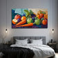 A Group Of Fruits Suitable Wall Art Canvas Office Home Room Framed 80x45cm