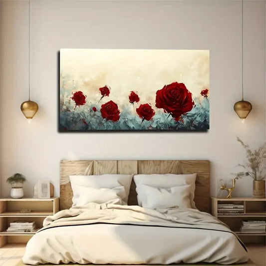 Interwoven Light Blue And Gray Wall Art Canvas Office Home Room Framed 120x60cm