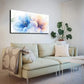 Watercolor Floral Design Wall Art canvas office home room framed 120x60cm