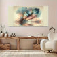 Colourful Feather Designs Wall Art Canvas Office Home Room Framed 120x60cm