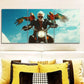 3pcs Free old for Man Art Painting Metal Print Ready to Hang Art