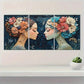 3pcs Fashion Mosaic Painting Colourful Metal Print Ready to Hang Art