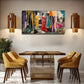 Women's Dressing Room Wall Art Canvas Office Home Room Framed 120x60cm