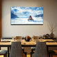 Grows In A Thick Coniferous Wall Art Canvas Office Home Room Framed 120x60cm