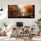 Urban Street View Modern Wall Art Canvas Office Home Room Framed 120x60cm