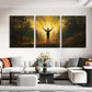 3pcs Mysterious Sunrise Landscape Prefect Wall Art Set Canvas Framed 40x60cm - High Quality Print 100% Australian Made Wall Canvas Ready to Hang
