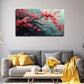 Thick Dark Brown Branches Wall Art Canvas Office Home Room Framed 80x45cm
