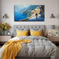 Coastal Mountain Bike Seaside Wall Art Canvas Office Home Room Framed 120x60cm