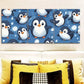 3pcs Cute Penguin Design Metal Print Ready to Hang Art