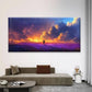 Clouds & Figure Sky & Storm Wall Art Canvas Office Home Room Framed 120x60cm