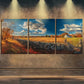 3pcs Beautiful Farm Nature Relax Autumn Perfect Wall Art Set Canvas Framed 40x60cm - High Quality Print 100% Australian Made Wall Canvas Ready to Hang