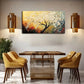 A Tree Full Of White Flowers Wall Art Canvas Office Home Room Framed 120x60cm