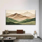 Abstract Mountain Landscape Wall Art Canvas Office Home Room Framed 120x60cm