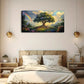 The Area Around The Tree Meadow Wall Art Canvas Office Home Room Framed 120x60cm