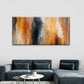 Abstract Textured Stroke Wall Art Canvas Office Home Room Framed 80x45cm