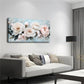 Elegant Peony Flowers In Soft Wall Art Canvas Office Home Room Framed 120x60cm