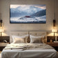 Palace Built On The Mountain Wall Art Canvas Office Home Room Framed 120x60cm