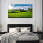 Beautiful Castle Suitable Wall Art Canvas Office Home Room Framed 120x60cm
