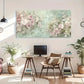 Soft Hues Roses Vintage Wall Art Canvas Office Home Room Framed 120x60cm