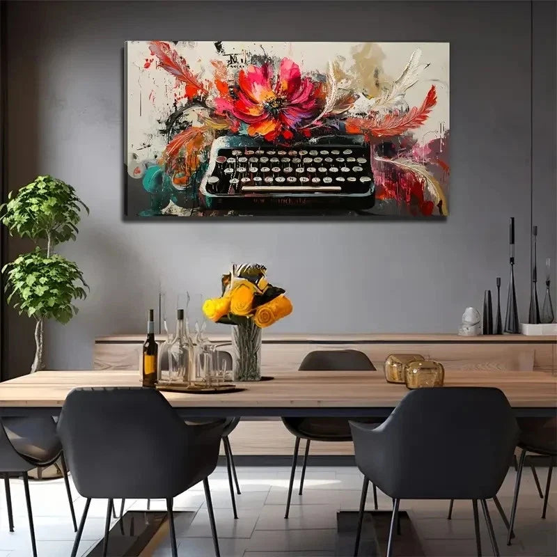 Antique Objects Perfect Wall Art Canvas Office Home Room Framed 120x60cm