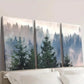 3pcs Misty Mountain & Forest Decoration Wall Art Set Canvas Framed 40x60cm - High Quality Print 100% Australian Made Wall Canvas Ready to Hang
