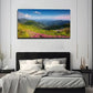 Mountains Wide View Wall Art Canvas Office Home Room Framed 80x45cm