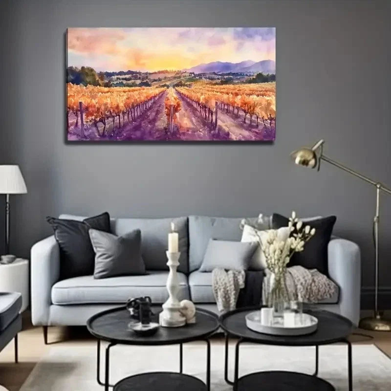 Rustic Farmhouse Perfect Wall Art Canvas Office Home Room Framed 120x60cm
