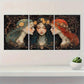 3pcs A Dark Fantasy Goddesses Hecate Metal Print Ready to Hang Art