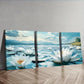 3pcs Forest Spirit Waterproof Dancing Luxurious Wall Art Set Canvas Framed 40x60cm - High Quality Print 100% Australian Made Wall Canvas Ready to Hang
