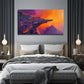 Stretch Rock Abstract Landscape Wall Art Canvas Office Home Room Framed 120x60cm