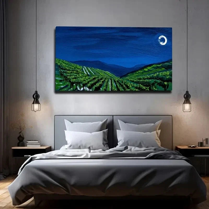 Harmony Grapevine Wall Art Canvas Office Home Room Framed 120x60cm