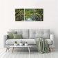 3pcs Forest Design Big Trees Modern Metal Print Ready to Hang Art