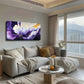 Vibrant Purple Orange Gradient Wall Art Canvas Office Home Room Framed 120x60cm