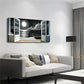Seascape With Moonlit Ocean Wall Art Canvas Office Home Room Framed 120x60cm