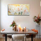 Elegant Lilies Centerpiece Wall Art Canvas Office Home Room Framed 120x60cm