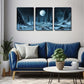 3pcs Realistic Rocky Landscape Wall Art Set Canvas Framed 40x60cm - High Quality Print 100% Australian Made Wall Canvas Ready to Hang
