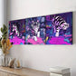 3pcs Featuring a Black And White Tiger Adorned Wall Art Set Canvas Framed 40x60cm - High Quality Print 100% Australian Made Wall Canvas Ready to Hang