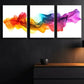 3pcs Rainbow Northern Lights Colorful Perfect Wall Art Set Canvas Framed 40x60cm - High Quality Print 100% Australian Made Wall Canvas Ready to Hang