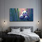 Bamboo Forest With Pandas Wall Art Canvas Office Home Room Framed 80x45cm