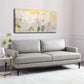 Elegant White Lily Centerpiece Wall Art Canvas Office Home Room Framed 120x60cm