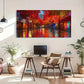 Seasonal Spring & Fall Wall Art Canvas Office Home Room Framed 120x60cm