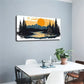 Featuring a Cyclist Mountain Wall Art Canvas Office Home Room Framed 120x60cm