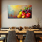 Fruit Still Life Painting Wall Art canvas office home room framed 120x60cm