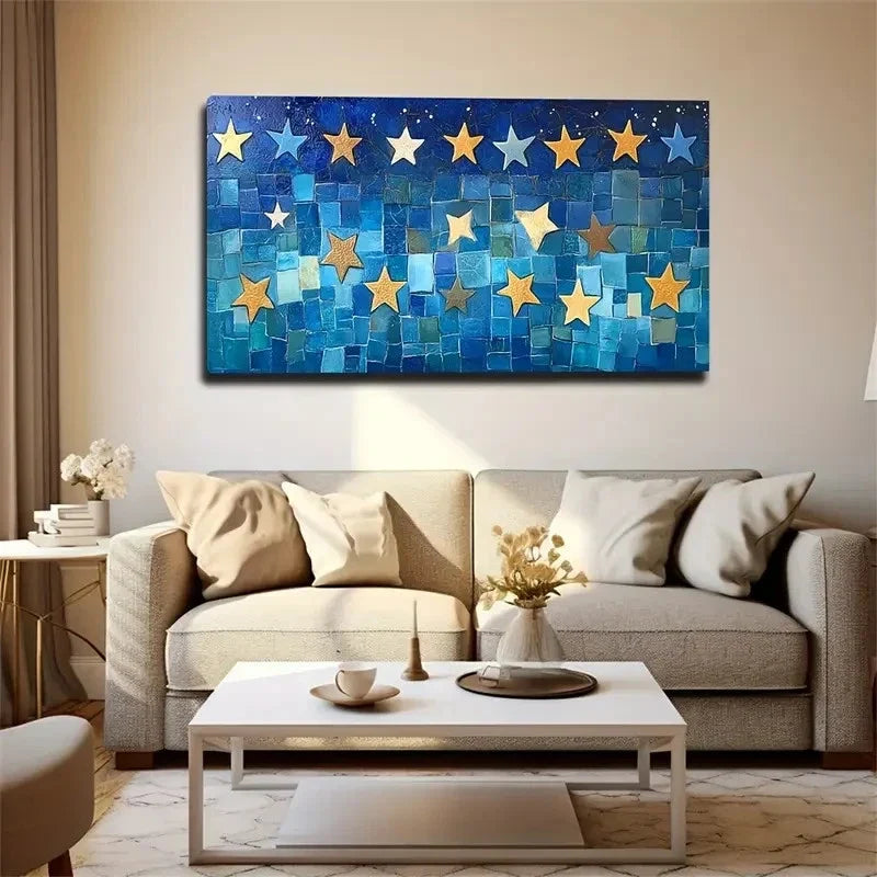 Full Of Dreamy Colors Wall Art Canvas Office Home Room Framed 120x60cm